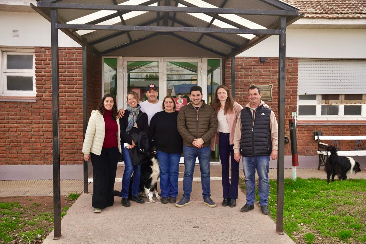 Foto Egüen recorriendo Norberto de la Riestra